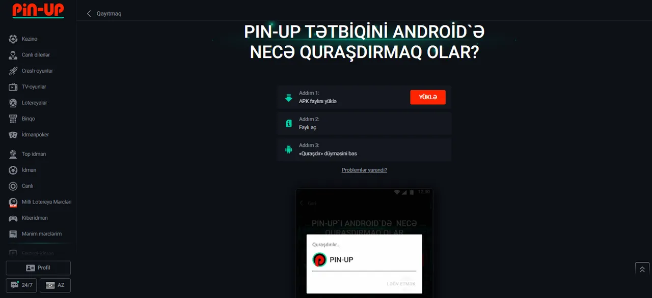 Aviator və Plinko-da zəmanətli mükafatla anında raundlar Pin Up içində